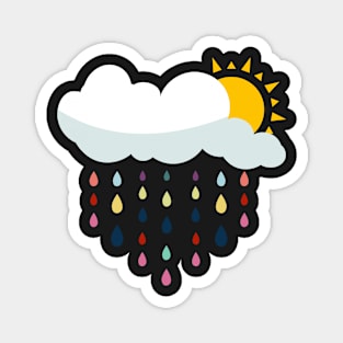 Weather Style Rain Magnet