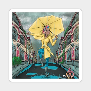 Reva Prisma dancing in the rain Magnet