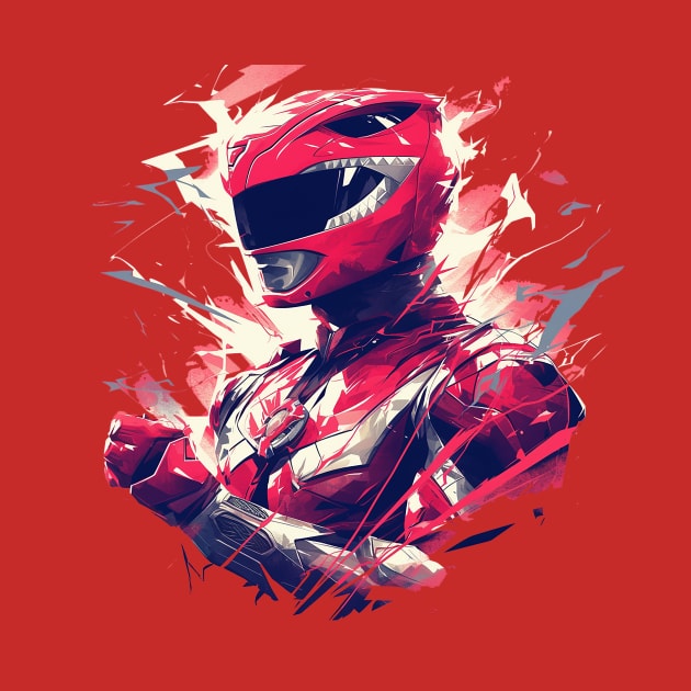 red ranger by dubcarnage