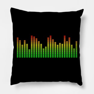 Music Equalizer Design Pillow