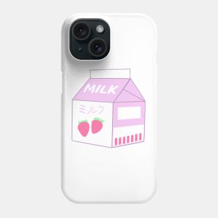 Strawberry Milk Carton Phone Case