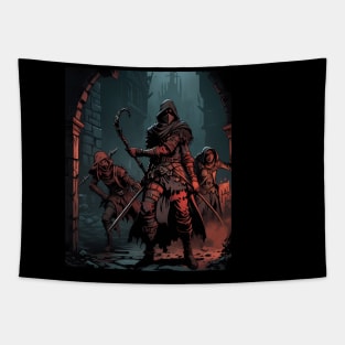 Darkest Dungeon Plague Fan Art Tapestry