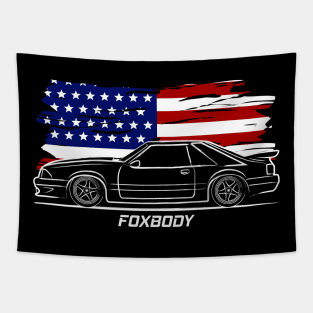 Fox Body Stang Racing Tapestry