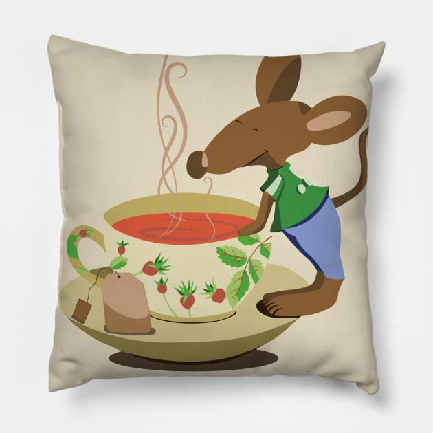 mouse Pillow by Lins-penseeltje