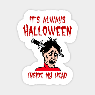 spooky Halloween Magnet