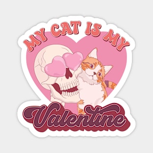 My Cat is My Valentine Magnet