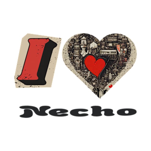 i heart necho by badrhijri