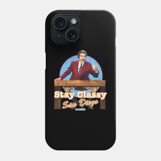 Anchorman Stay Classy San Diego Phone Case