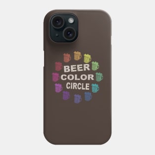 Beer Color Circle Phone Case