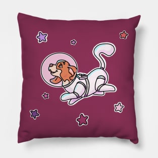 Space pets caviler Roxie Pillow
