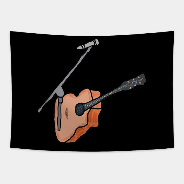 Busking Tapestry by Mark Ewbie