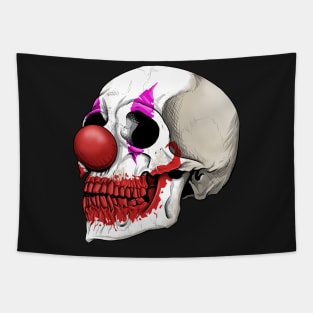 Clown Skull Tapestry