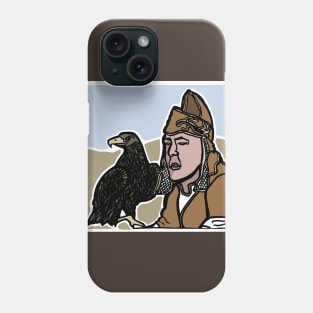 Mongolian Falconer Phone Case