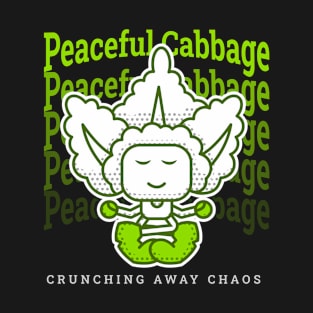 Peaceful cabbage vegetarian T-Shirt