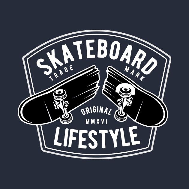 Skateboard Lifestyle by lionkingdesign