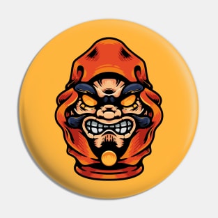 Mad Daruma Pin