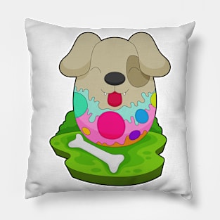 Dog Easter Easter egg Pillow