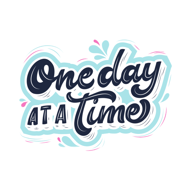 one day ata time by Medotshirt