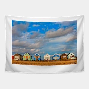 Hengistbury Head Beach Huts Bournemouth Dorset UK Tapestry