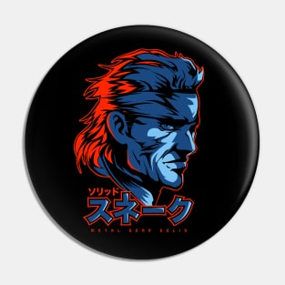 297 Solid Snake Pin