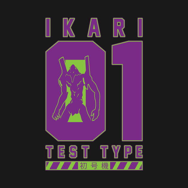 UNIT 01 - IKARI TEST TYPE by DCLawrenceUK