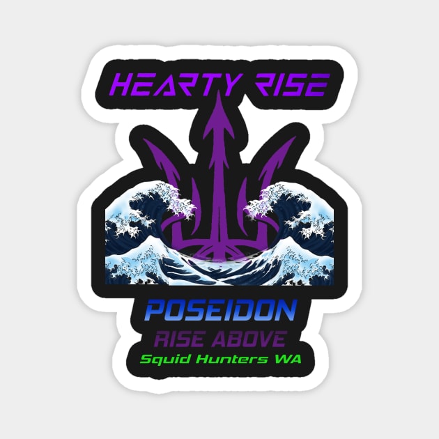 Hearty Rise Poseidon Magnet by squidhunterwa