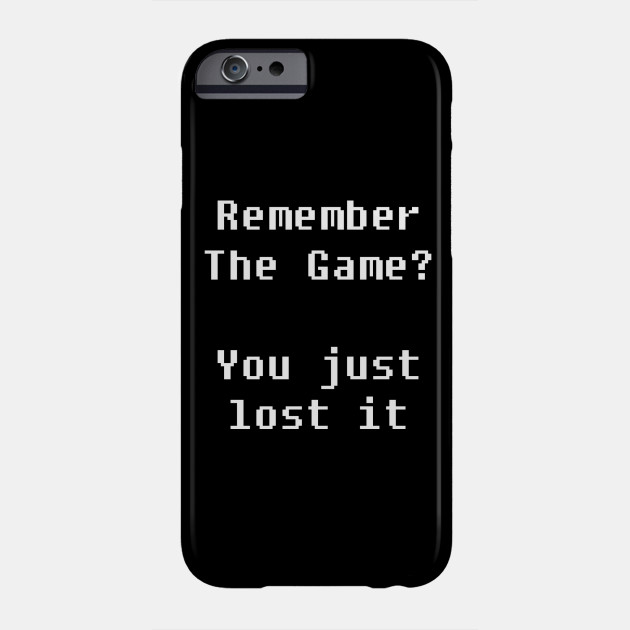 Remember The Game?