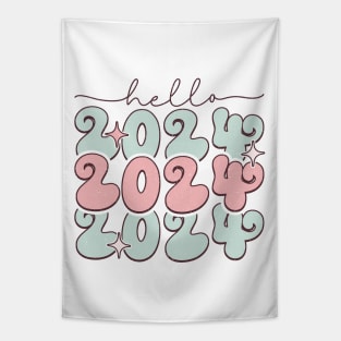 Hello 2024 Tapestry