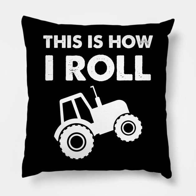 This is How I roll Pillow by captainmood