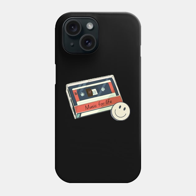 Music For Life Phone Case by Inspigo Podcast