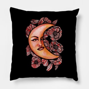 Moon Face Pillow