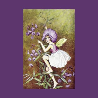 Sweet Pea Fairy - Ida Rentoul Outhwaite T-Shirt