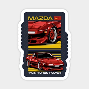 Classic Mazda RX-7 Magnet