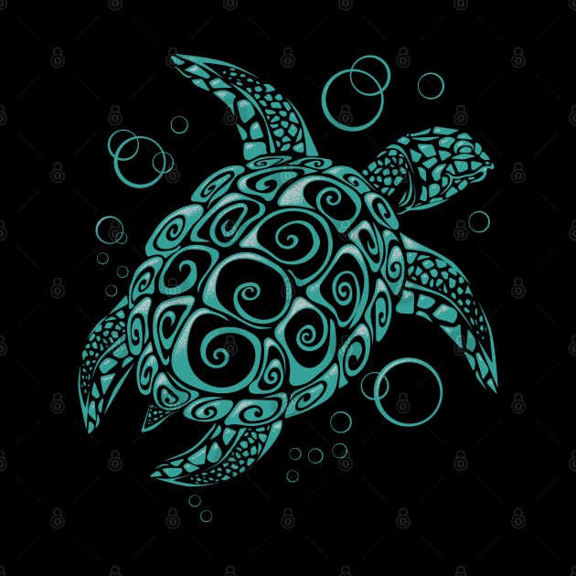 Marine Turtle - Sea Turtle by KC Happy Shop