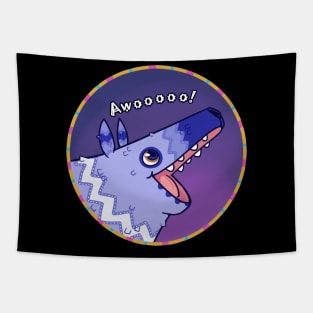 Howling Mallowolf - Viva Piñata Print Tapestry