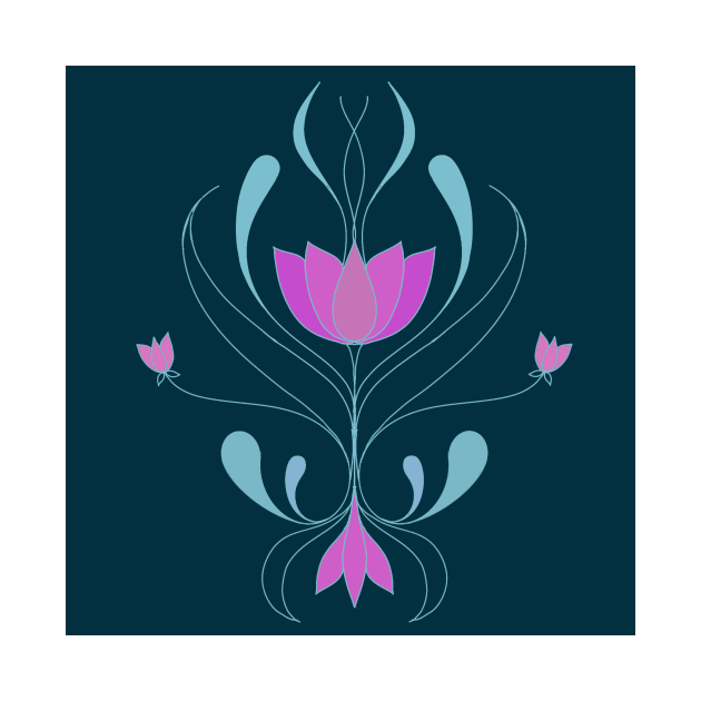 lotus symmetry by stupidpotato1