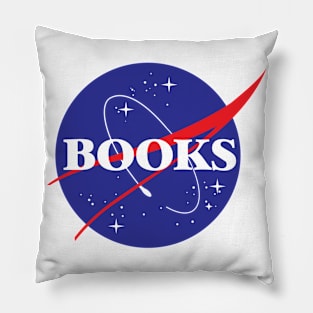 Space Books Pillow