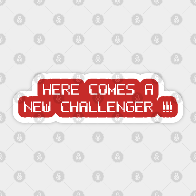Here Comes A New Challenger Baby Brother Sister New Baby Sticker Teepublic
