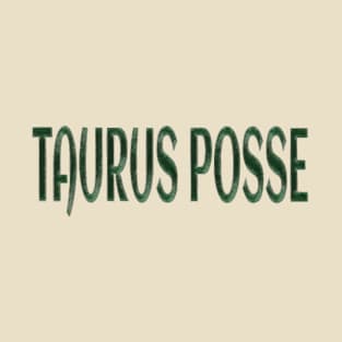 Taurus Posse - Emerald Green Effect - Double T-Shirt