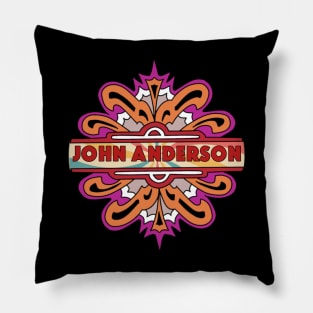 country music artist vintage Pillow