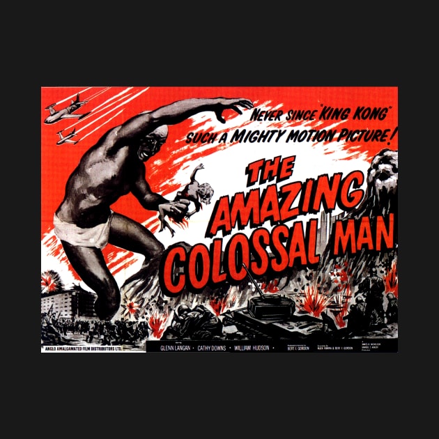 Classic Science Fiction Movie Poster - Amazing Colossal Man by Starbase79