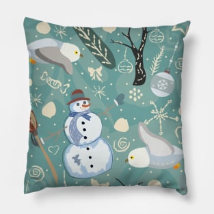 Snowman Pillow