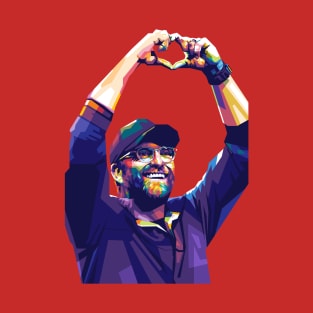 jurgen klopp wpap style T-Shirt