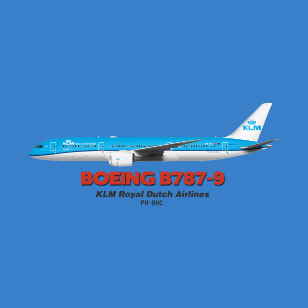 Boeing B787-9 - KLM Royal Dutch Airlines by TheArtofFlying