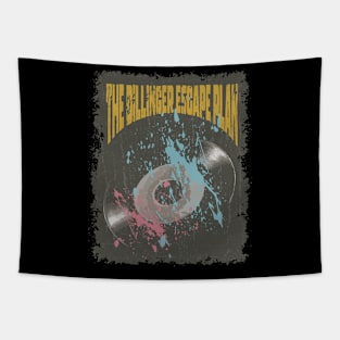 The Dillinger Escape Plan Vintage Vynil Tapestry