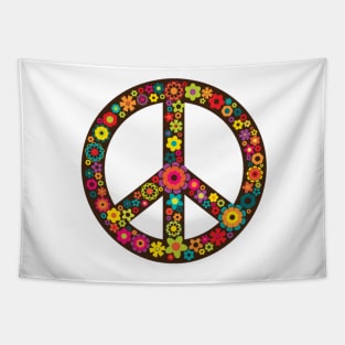 Hippie Peace Tapestry