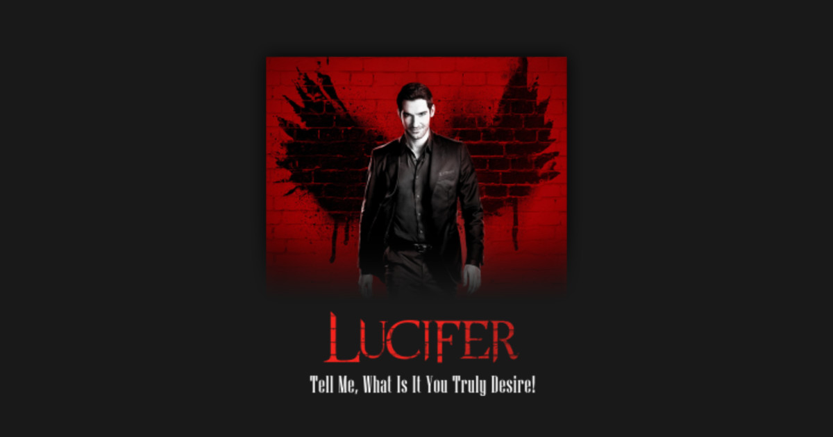 lucifer without a shirt