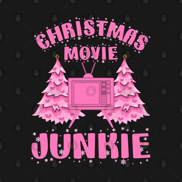 Pink Christmas Movie Junkie Paradise by LopGraphiX