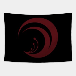 [Pocket Size] Lycoris Recoil Chisato Nishikigi Red Logo Tapestry