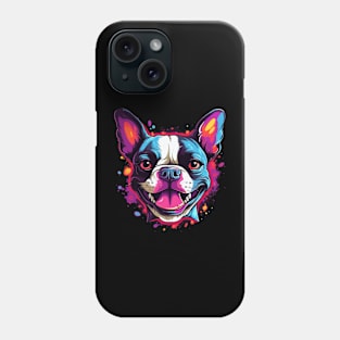 Boston Terrier Smiling Phone Case